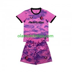 Camisola Feyenoord Rotterdam Guarda-redes Criança Equipamento Terceiro 2026-2027 Manga Curta